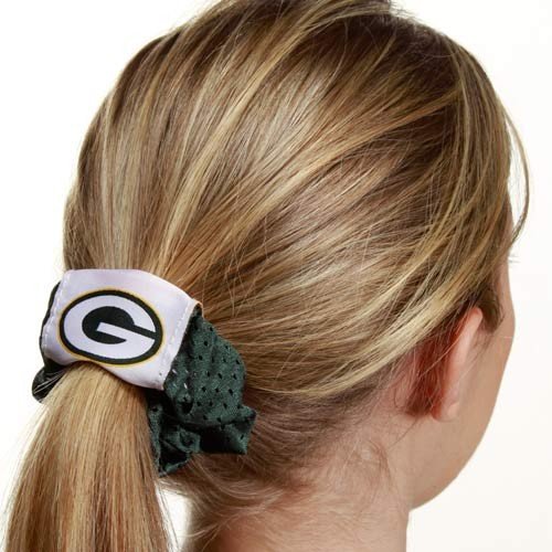 Green Bay Packers Green Mesh Hair Twist