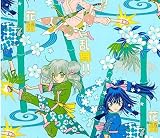 Anime Martial Arts Girls Blue Fabric