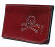 Hand Made Genuine Italian Leather Embossed "Skull and Crossbones" Retro Wallet Hand Made Genuine Italian Leather Embossed "Skull and Crossbones" Retro Wallet