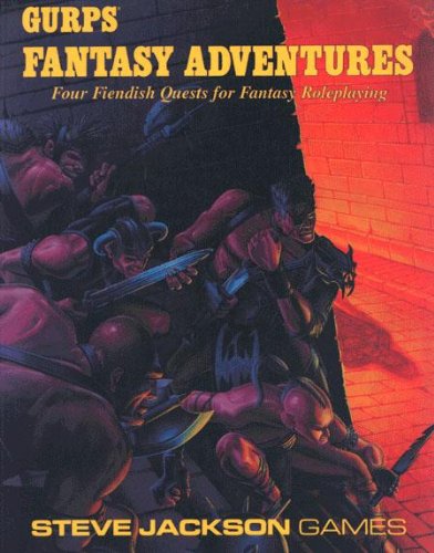 Gurps Fantasy Adventures: Four Fiendish Quests for Fantasy Roleplaying