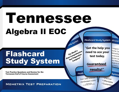 tennessee algebra ii eoc flashcard study system tennessee eoc test practice questions  exam review for the tennessee