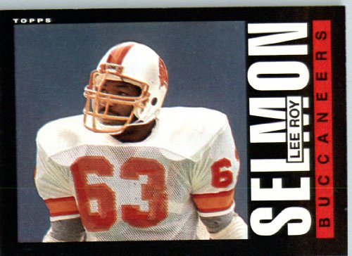 1985 Topps # 175 Lee Roy Selmon Tampa Bay Buccaneers Football Card - Shipped In Protective Screwdown Display Case!