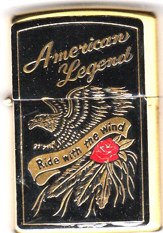 American Legend Lighter ~ Gold Color Lighter