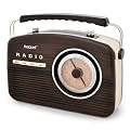 Marquant MPR-104 Vintage Portable Radio with Carry Handle