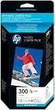 HP CG846EE 300 Tintenpatronen dreifarbig 50 Photos with Glossy Photopaper 10 x 15 cm 50 Sheets Photo Starter Pack