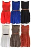 WOMENS BELTED