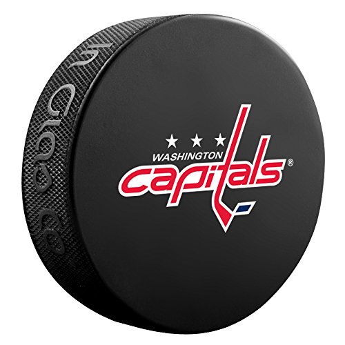 Washington Capitals Basic Logo Souvenir Hockey Puck By Sher-Wood