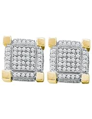 0.75CTW DIAMOND MICRO PAVE EARRINGS
