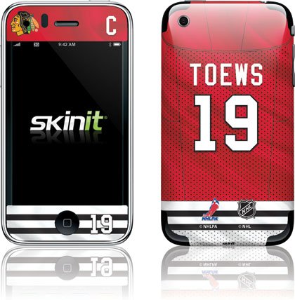 Skinit J. Toews - Chicago Blackhawks #19 Vinyl Skin for Apple iPhone 3G / 3GS