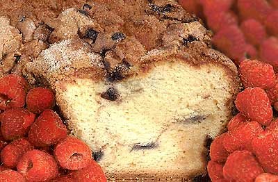 My Grandma's Golden Raspberry Coffee Cake by My Grandma's of New England