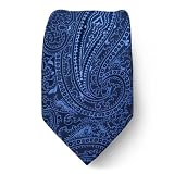 Men's Brand Name Designer Michael Kors Silk Tie - Midnight Navy - Blue