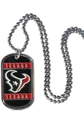 NFL Houston Texans Dog Tag Necklace