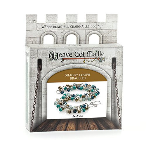 Weave Got Maille Shaggy Loops Chain Maille Bracelet Kit, Sedona