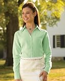 Tri-Mountain Women's Nosic Open Neck Shirt Waffle-Weave Pattern. 871