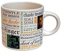 Shakespeare Naughty Mug with Quotes, Boxed Gift Set