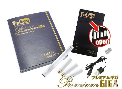 電子タバコ タエコ　TaEcoプレミアムギガ　ACアダプタープレゼント中