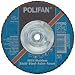 PFERD Polifan SGP Abrasive Flap Disc, Type 29, Threaded Hole, Phenolic Resin Backing, Zirconia Alumina