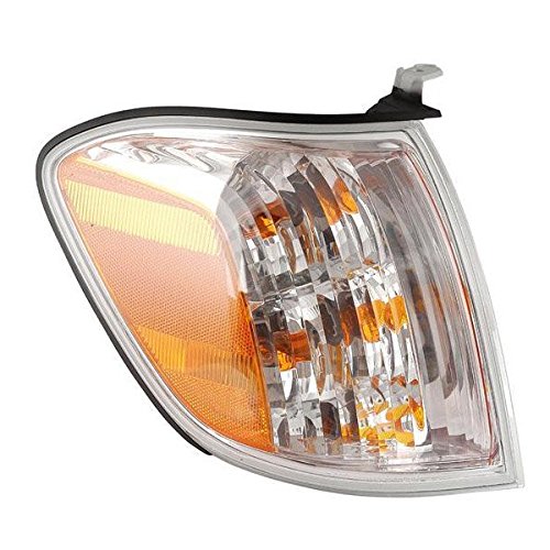 2005-2007 Toyota Sequoia & 2005-2006 Tundra Pickup Truck 4-Door Double Cab Corner Park Light Turn Signal Marker Lamp Right Passenger Side (05 06 07)
