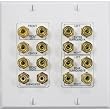 Hi Fi Works 7.1 Home Theater Wall Plate