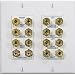 Hi Fi Works 7.1 Home Theater Wall Plate