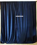 Navy Blue Velvet Curtains / Drapes / Panels