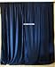 Navy Blue Velvet Curtains / Drapes / Panels