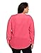 Calvin Klein Women's Plus-Size Zip Roll Sleeve