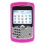 Durable Silicone Skin Soft Case Hot Pink for Blackberry 8300 8310 8320 8330 Curve