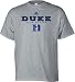 Duke Blue Devils Grey Adidas Impervious T-Shirt