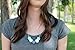 Designer Baby Teething Necklace for Mom, BPA Free 100 % Organic Silicone Is Safe and Non Toxic,Ease Teething Pain Fast, TeetherToy, Fun Baby Shower Gift, Nursing Necklace (Mint)
