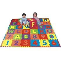 Alphabet and Number Puzzle Mats