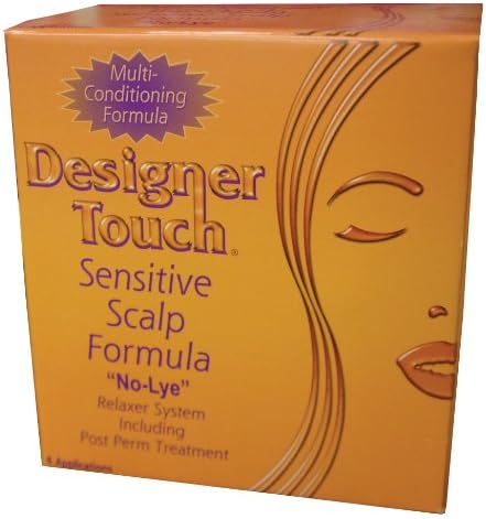 Designer Touch Sensitive Scalp Relaxer Kit (Pack of 2)