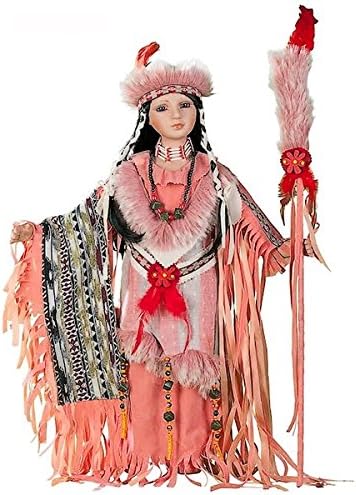 Cherish Crafts Desert Wind 24-inch Porcelain Native American Doll