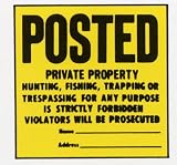 Hy-Ko Products Heavy Duty Posted Signs - 20 Pack