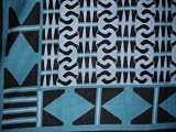 African Print Tapestry-Coverlet-Bedspread-Very Nice