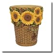 Sunflowers Waste Paper Basket