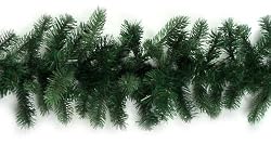 9' x 12" Natural Frasier Fir Artificial Christmas Garland - Unlit
