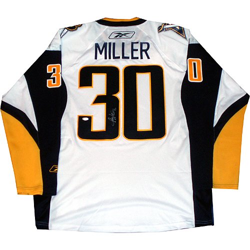 Steiner Sports NHL Buffalo Sabres Ryan Miller Sabres 07-08 Authentic White Jersey