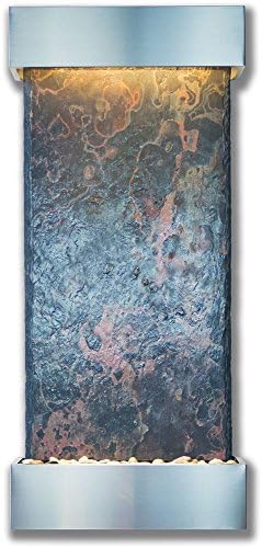 Water Wonders Large Nojoqui Falls with Stainless Steel Trim