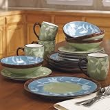 Pfaltzgraff Patio Garden 16-Piece Dinnerware Set, Service for 4