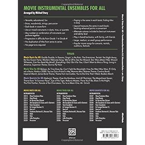 Movie Trios for All: Trombone, Baritone B.C., Bassoon, Tuba (Instrumental Ensembles for All)