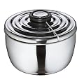 K�chenprofi Deluxe 13 7011 28 00 Centrifuga per insalata in acciaio INOX