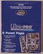 100 Ultra Pro Silver Series 9 Pocket Page (Box of Pages)