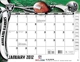 2012 OAKLAND RAIDERS 22X17 DESK CALENDAR