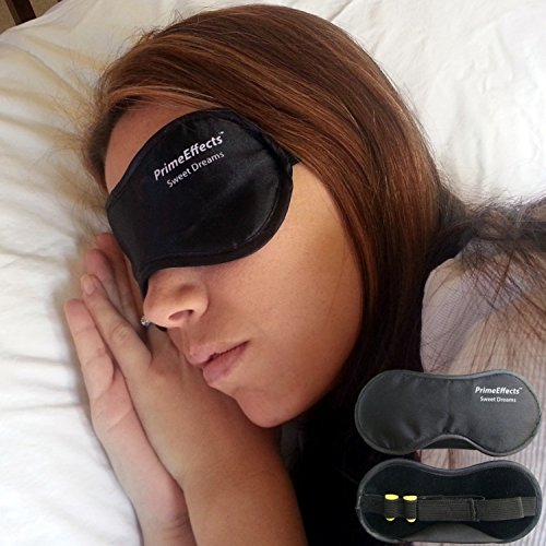 Primeeffects Sweet Dreams Sleep Mask with Ear Plugs Super Lightweight