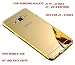 KPH Luxury Mirror Effect Acrylic back + Metal Bumper Case Cover for Samsung Galaxy J7 - (New 2016 Edition) - GOLD RS.234.00