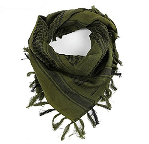 Generic Tactical Desert Shemagh Arab Keffiyeh Neck Scarf Tan