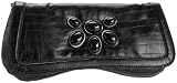 Calvin Klein Metallic Stone Flap Clutch