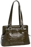 Jesselli Couture Croc-Embossed Framed Satchel
