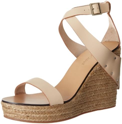 See By Chloe Women's Cross Strap Espadrille Wedge Sandal